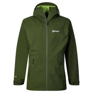 Berghaus Mens Stormcloud Waterproof Jacket Chive Lime Green Sportp