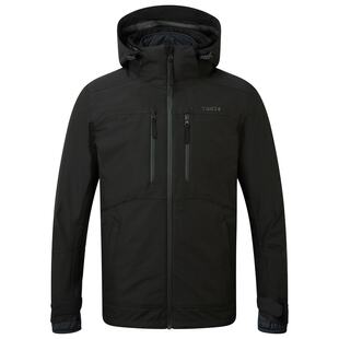 Tog24 Mens Strike Milatex 3 in 1 Waterproof Jacket Black Sportpurs