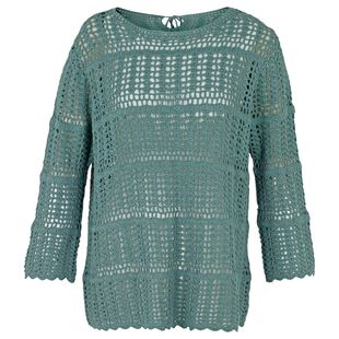 Fat Face Womens Cara Crochet Jumper 