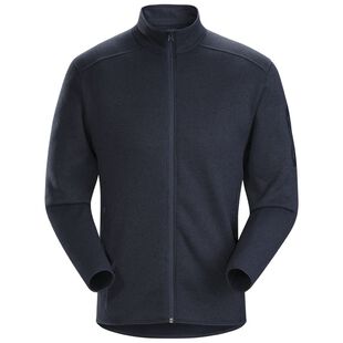 Arcteryx Mens Covert Fleece Jacket Tui Heather Sportpursuit