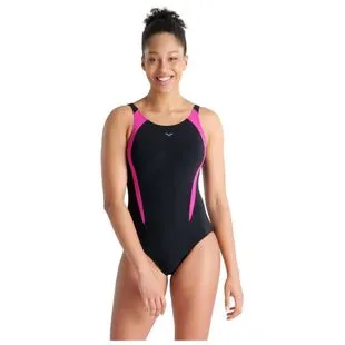 Arena Maillots de bain Lola Bodylift Femme Noir Rose Violet privat
