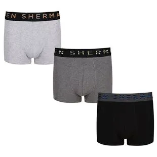 Mens Merino 180 Boxers (Black/Charcoal)