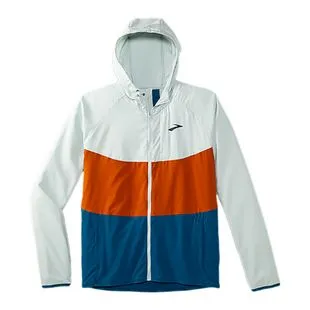 Brooks Mens Canopy Jacket Blue Sportpursuit