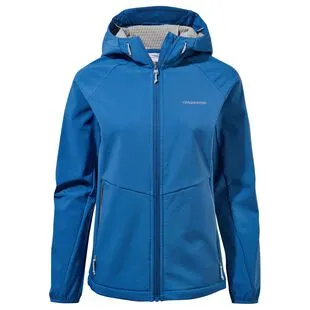 Craghoppers Womens Croftly Jacket Paradise Blue Marl Sportpursuit