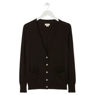 FatFace Womens Lizzie Cardigan (Black 