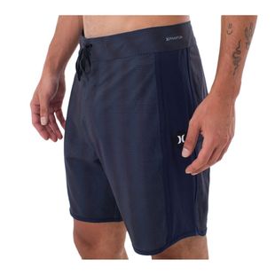 Hurley Phantom Slub 3/4 Waistband 18" Pantaloncini Bermuda, Nero - Foto 7