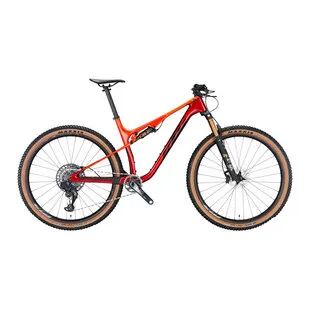 KTM Scarp MT Prime 2023 Full Suspension Mountain Bike Red Sportpur