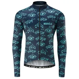 Morvelo cutter merino long sleeve jersey 2025