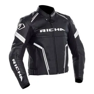 Richa Mens Monza Jacket White Sportpursuit