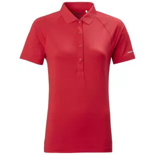 Musto Womens Evo Sunblock 2.0 Polo Shirt True Red