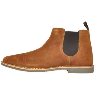 Red Tape Mens Arizona Suede Leather Boots Tan Sportpursuit