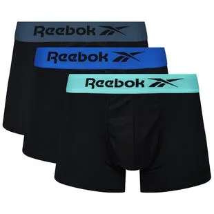 Reebok Mens Classic Underwear (Black - 3 Pack)