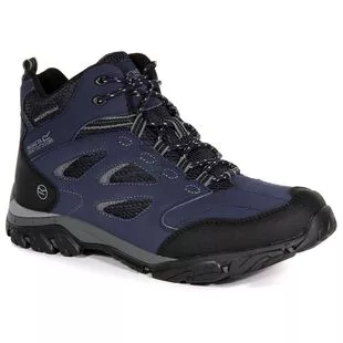 Regatta Mens Holcombe IEP Mid Boots Navy Granite Sportpursuit