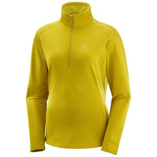 Download Salomon Womens Discovery Light Half Zip Midlayer (Golden ...