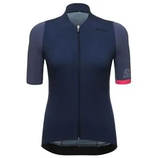 Santini Mens Redux Fortuna Jersey Teal Sportpursuit