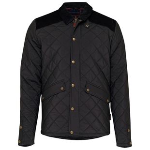 Wilde and King Mens Barnard Quilted Jacket (Black) | Sportpursuit.com