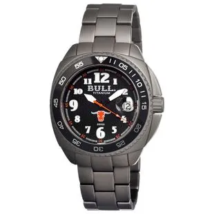 Bull Titanium Matador Watch Blue Grey Grey Sportpursuit