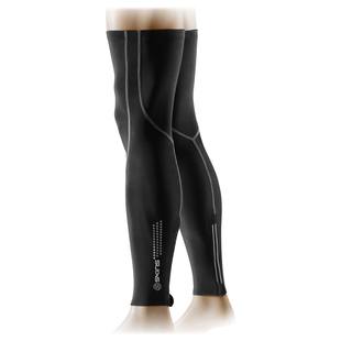 Cycle Essentials Compression Leg Sleeves Black Grey