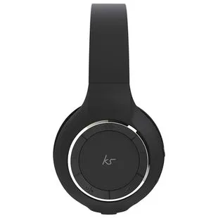 KitSound Arena Wireless Headphones + Microphone (Black) Sportpursuit