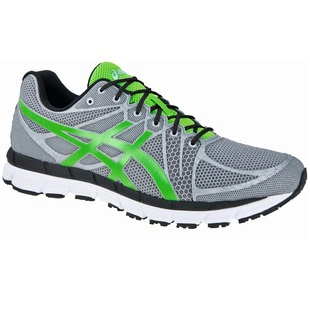 Asics men's gel-hyper 33 2 shoes (silver/neon green/charcoal) clearance