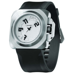 Overtime Watch Silver White Black