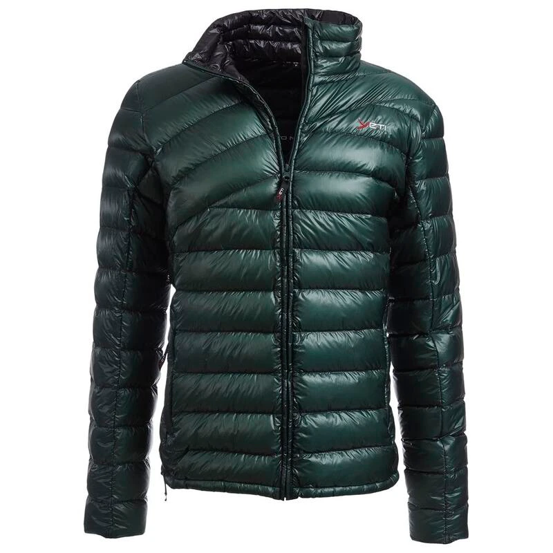Yeti Mens Purity Down Jacket Dark Green Black Sportpursuit