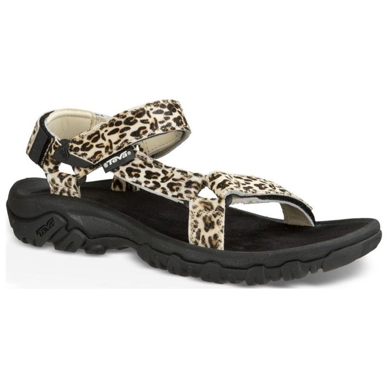 leopard teva sandals