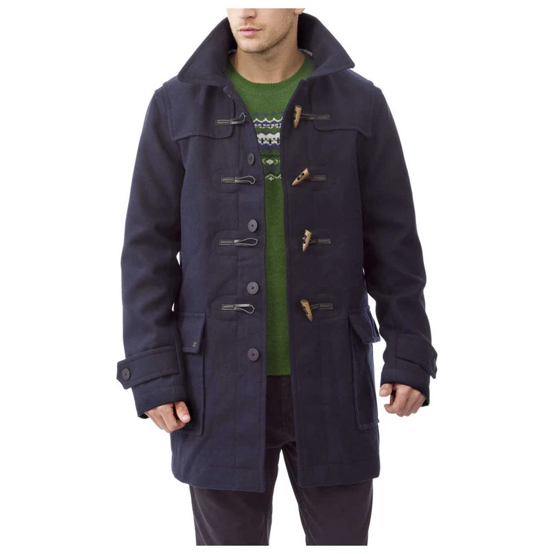 TimeOut Mens Duffle Coat (Navy)