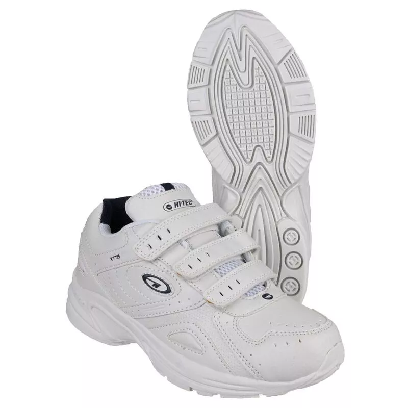 White hi discount tec trainers