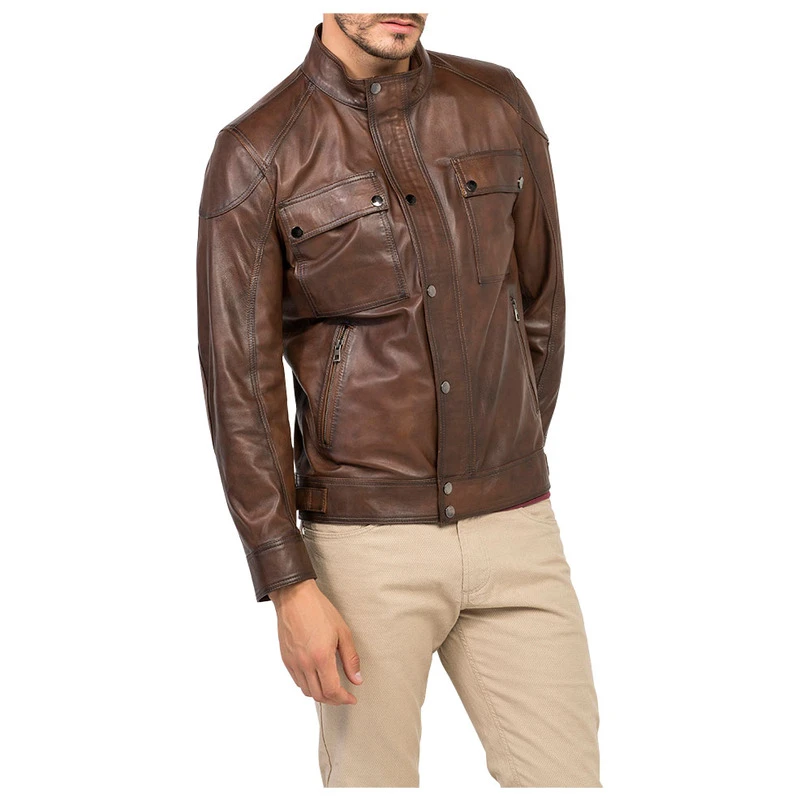 Belstaff gangster cognac shop