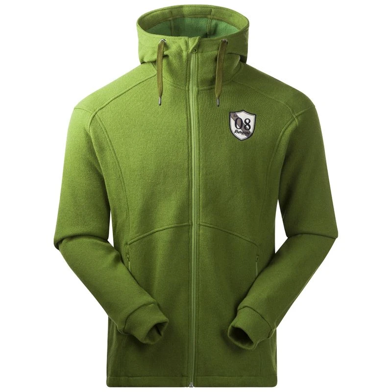 Bergans Mens Mogop Fleece Jacket Green Tea Sportpursuit