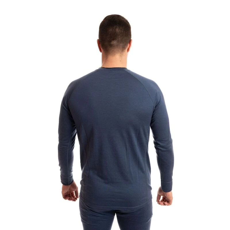 2117 Mens Ullanger Long Sleeve T-Shirt (Navy) | Sportpursuit.com