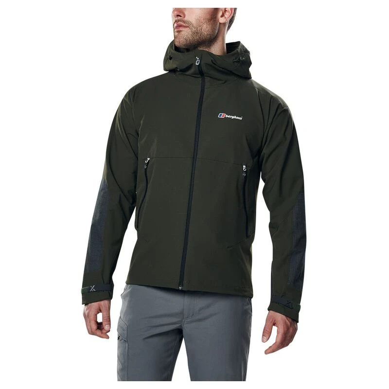 Berghaus Mens Fast Climb Jacket Chive Sportpursuit