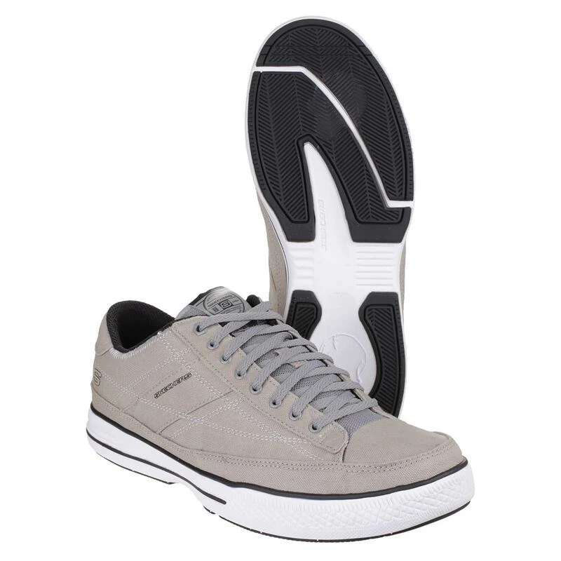 Skechers Mens Arcade Memory Foam Shoes (Grey) | Sportpursuit.com