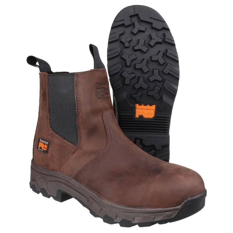 Timberland Mens Pro Workstead Water Resistant Pull On Dealer Safety Bo