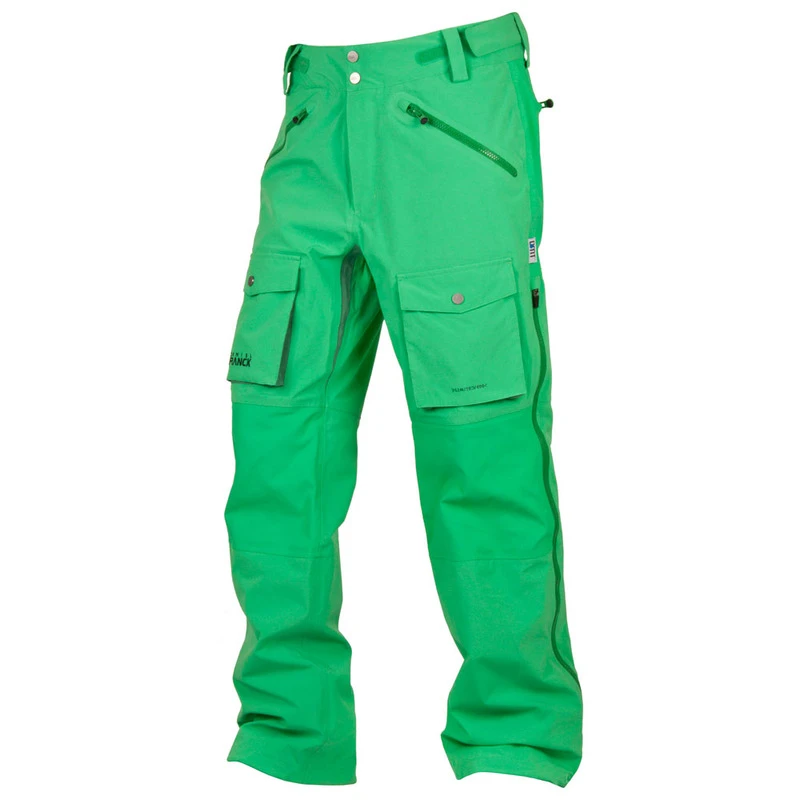 Daniel Franck Mens Summit Shell Trousers Retro Green Sportpursuit