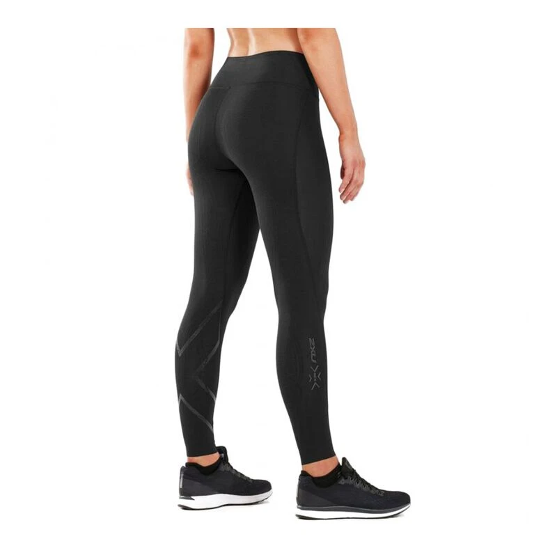  2XU Womens Force Mid-Rise Compression Tights with