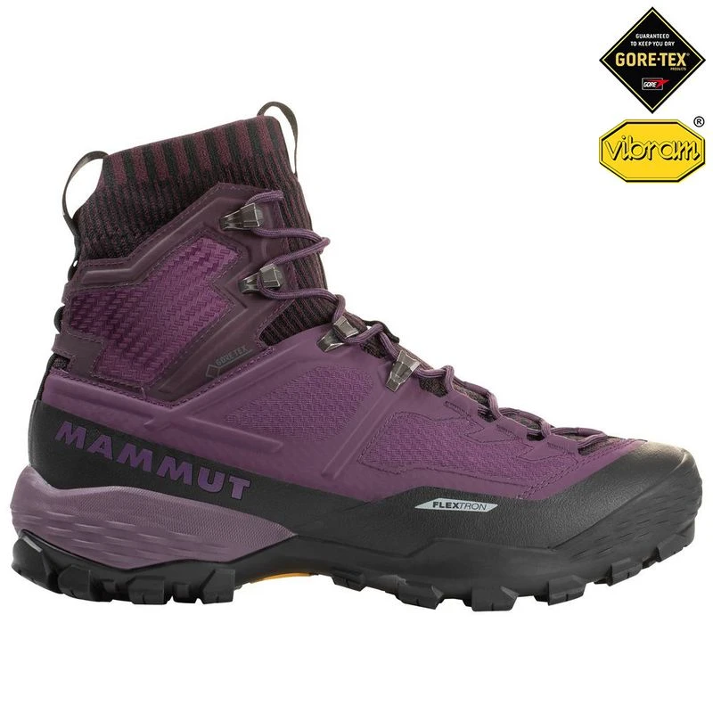 Mammut Womens Ducan Knit High GTX Boots Galaxy Phantom Sportpursui