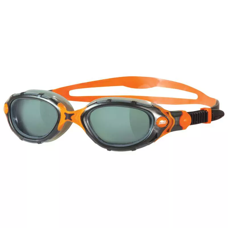 Zoggs Predator Swimming Goggles - Blue/White Smoke Lens, Swimming Goggles