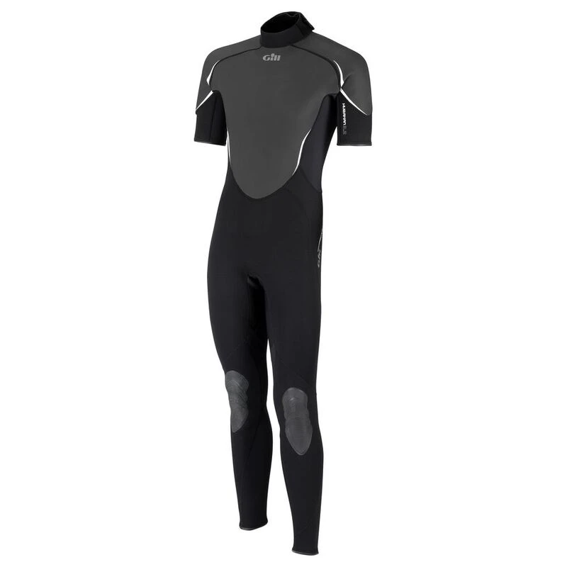 Gill Marine Mens Huraken Short Arm Wetsuit (Black)