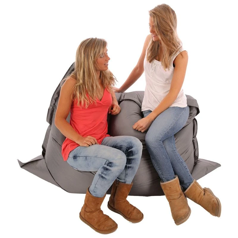 Beachbum Giant Outdoor Bean Bag (Grey)