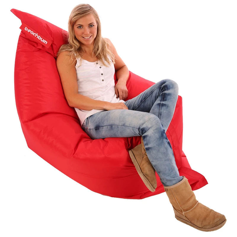 Beachbum Giant Outdoor Bean Bag (Red)