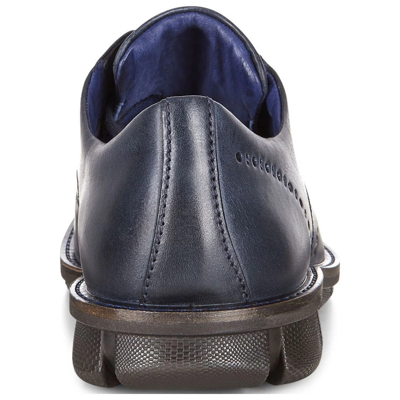 Ecco Mens Jeremy Shoes (Denim Blue) | Sportpursuit.com