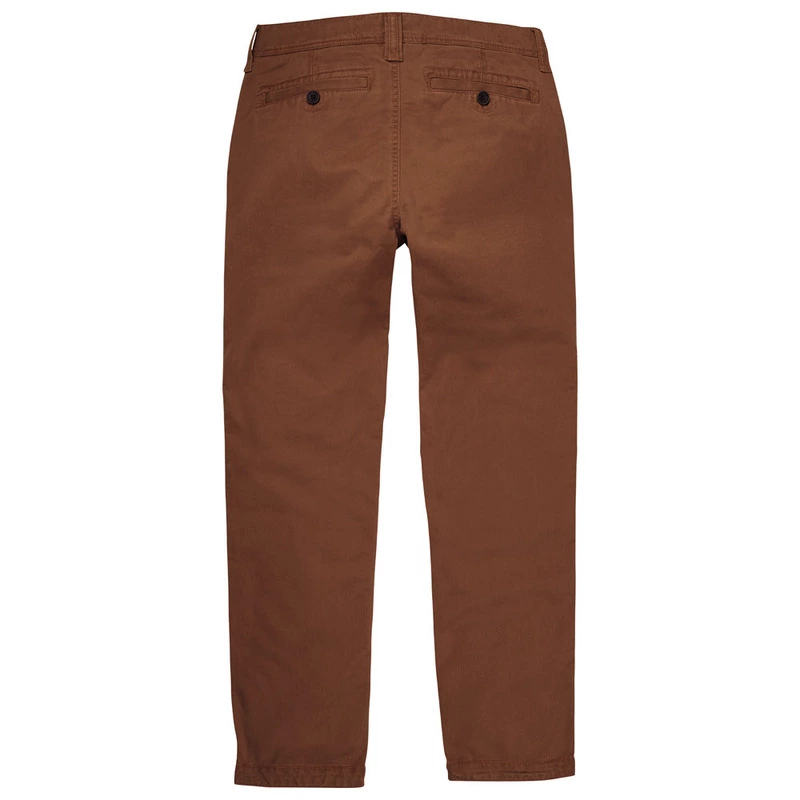 Fat Face Mens Modern Coastal Chino Trousers Brick Red Sportpursuit