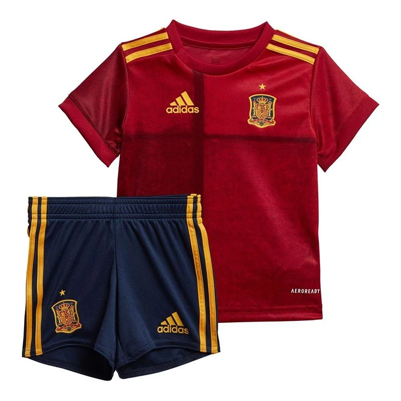 Adidas Kids Replica Euro 2020 Espagne Home 20 21 Clothing Set Red