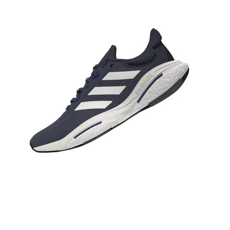 Adidas Mens Solar Glide 6 Running Shoes (Navy)