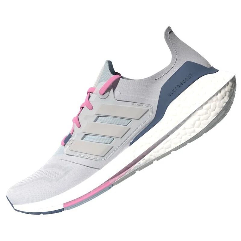 Adidas men's ultraboost hot sale running shoes  white/pearl/navy