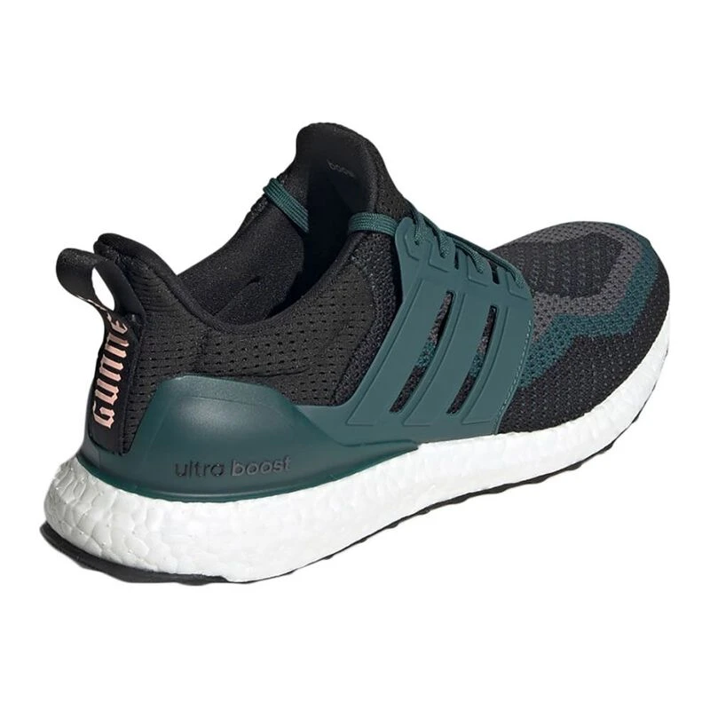 Adidas Ultraboost DNA x AFC Running Shoes Core Black Green Light Flas