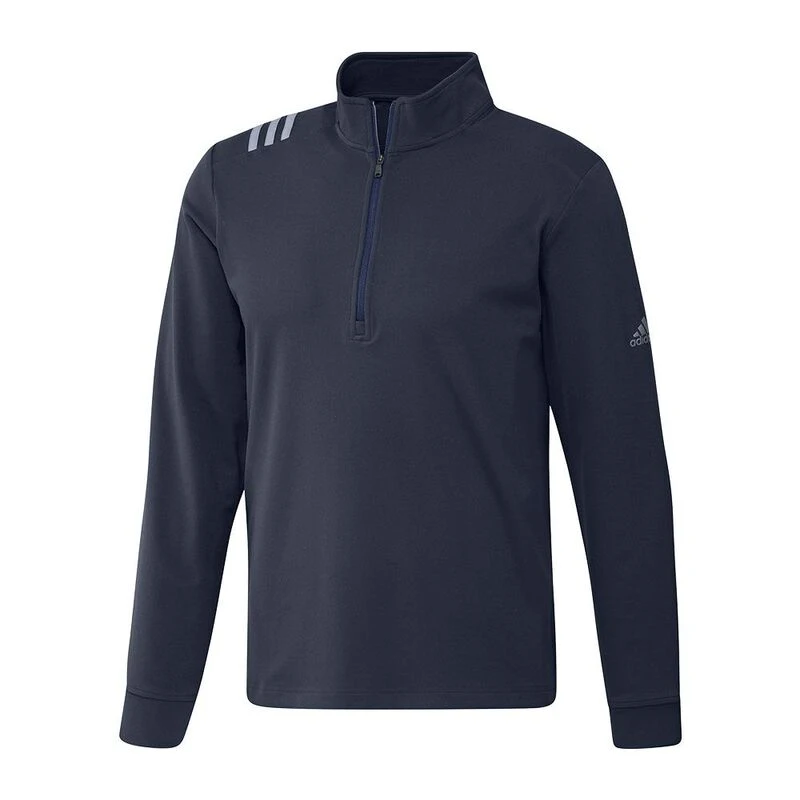 Adidas Mens Advantage Primegreen Quarter Zip Pullover (Collegiate Navy
