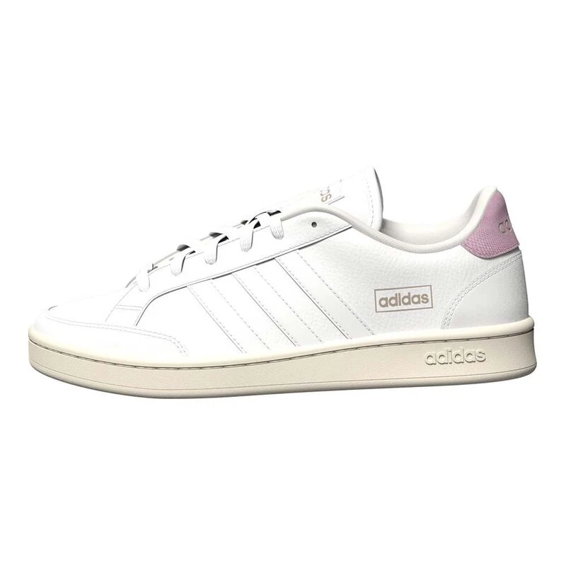 Adidas Womens Grand Court SE Shoes White White Clear Lilac Sportpu